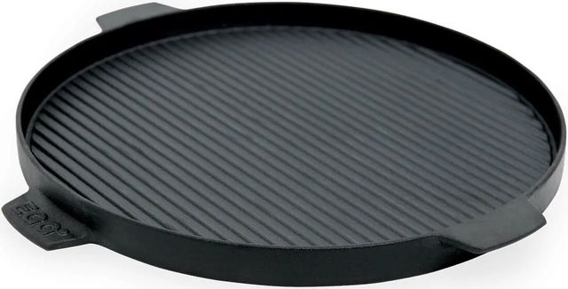 Big Green Egg® 14" Dual-Sided Cast Iron Plancha Griddle-1