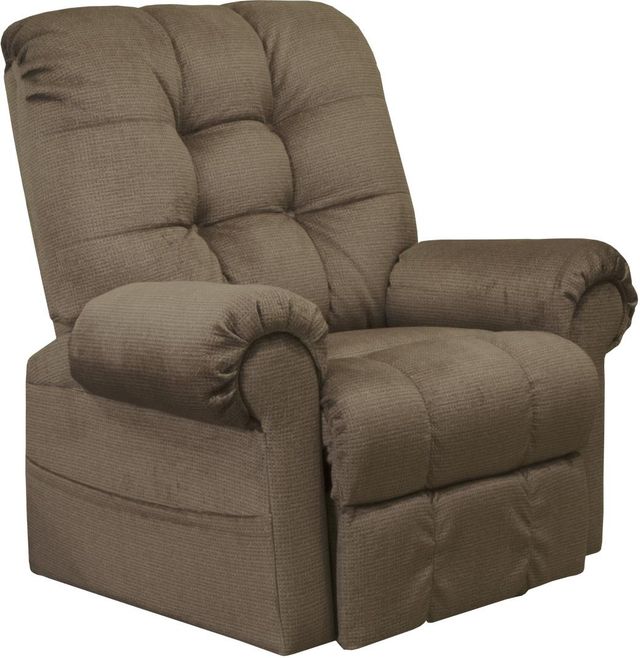 Catnapper® Omni Truffle Power Lift Full Lay Out Chaise Recliner-0