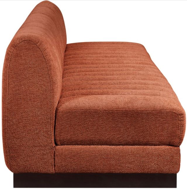 Meridian Furniture Quinn 4-Piece Cognac Modular Armless Sofa-3