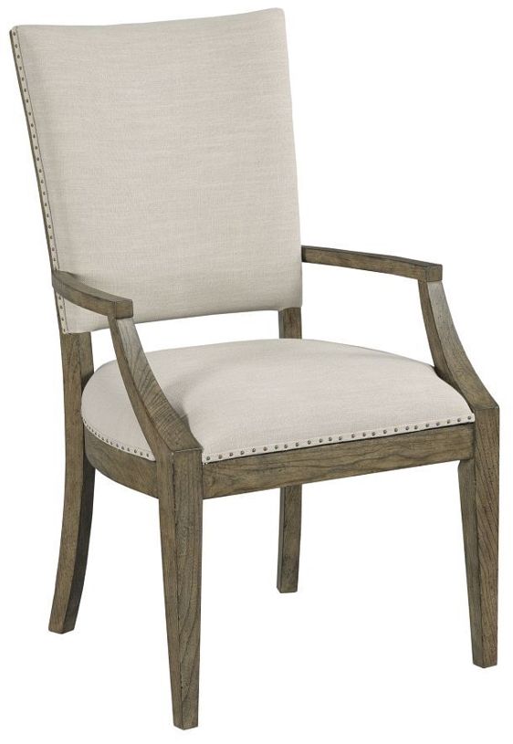 Kincaid® Plank Road Stone/White Howell Arm Chair-0