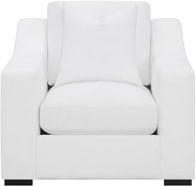 Coaster® Ashlyn White Chair-1
