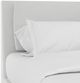 A.R.T. Furniture® Grant Snow King Upholstered Panel Bed-3