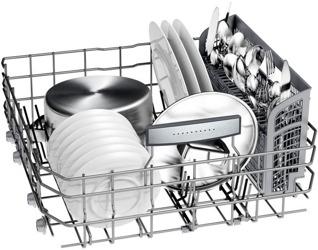 Bosch® 800 Series 24" Stainless Steel Top Control Built In Dishwasher-3