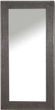 Parker House® Crossings Serengeti Sandblasted Fossil Grey Floor Mirror-1