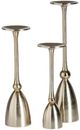 Crestview Collection Triton 3-Piece Silver Candleholder Set-0