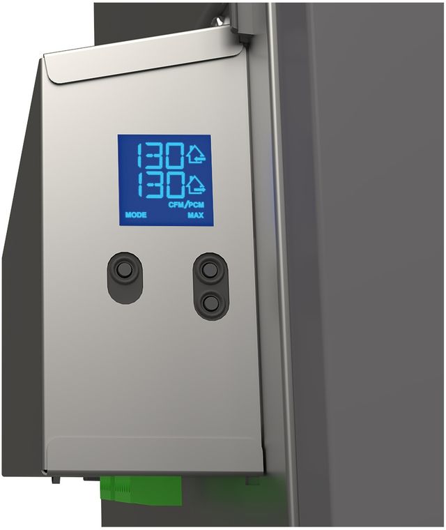 Broan® AI Series™ Gray Range Hood 130 CFM Energy Recovery Ventilator-2