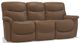 La-Z-Boy® James Chestnut Power Reclining Sofa with Headrest-0