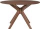 Liberty Furniture Space Savers Satin Walnut Round Pedestal Table-3