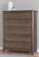 Vaughan-Bassett Woodbridge Dark Cashmere 5-Drawer Chest-1