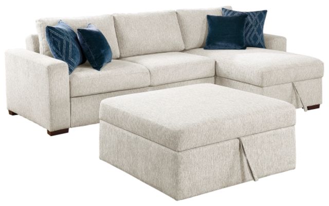 Homelegance® Isla 3-Piece Beige Sectional with Convertible and Reversible Chaise-0