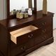 Furniture of America® Louis Philippe Cherry Dresser-3