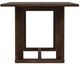 Emerald Home Ronan Brown Trestle Dining Table-4