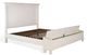 Sunny Designs™ Carriage House Weathered Crème Storage Eastern King Bed-3