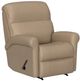 Flexsteel® Customizable Davis Leather Manual Rocking Recliner-1