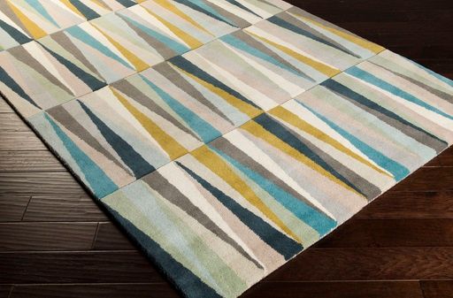 Surya Oasis Aqua Multi 5'x8' Area Rug-2