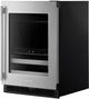 KitchenAid® 24" 4.9 Cu. Ft. Black/Stainless Steel Beverage Center -3