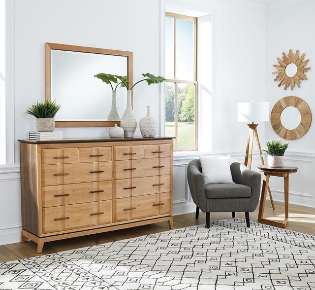 Whittier Wood® Furniture Addison Duet 70" Dresser-1