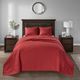 Olliix by Madison Park Red King Quebec Reversible Bedspread Set-1