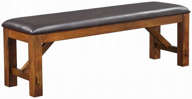 ACME Furniture Apollo Espresso/Walnut Bench