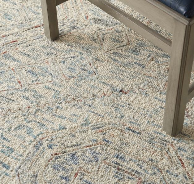 Nourison Home™ Interlock Blue 5'x8' Style 2 Area Rug-4