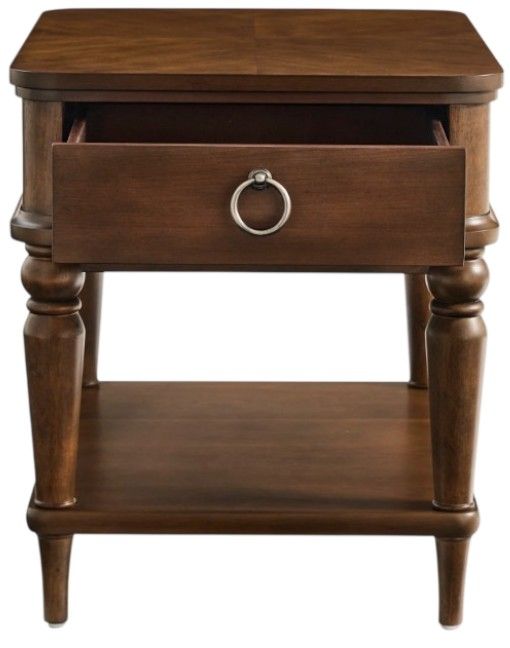 Flexsteel® Bellevue Whiskey Brown End Table-3