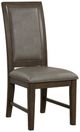 New Classic® Home Furnishings Cityscape 5-Piece Walnut Dining Set-3