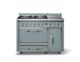 Viking® Tuscany 48" November Sky Pro Style Dual Fuel Range with 2 Induction-0