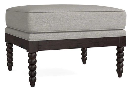 Bassett® Furniture Pippa Gray Ottoman-0