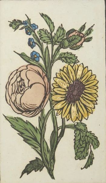 Stylecraft Vintage Floral I Wall Art-1
