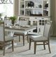 Parker House® Americana Modern Brown/Cotton Dining Side Chair-2