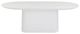 TOV Furniture Nara Pure White Indoor/Outdoor Dining Table-4