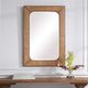 Uttermost® Tahiti Warm Maple Stain Rattan Mirror-1