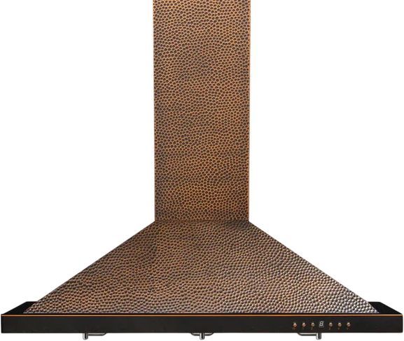 ZLINE Designer Series 30" Hand-Hammered Copper Wall Mount Range Hood-0