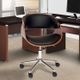 Armen Living Julian Black Modern Chair-1
