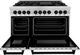 ZLINE Autograph Edition 48" Stainless Steel Pro-Style Dual Fuel Natural Gas Range-1