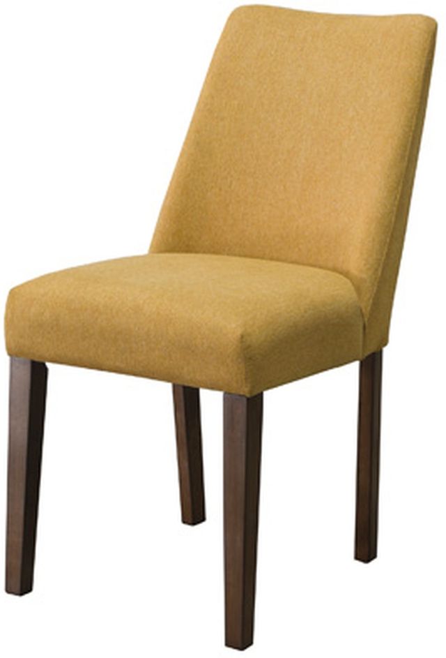 Signature Design by Ashley® Lyncott Mustard/Brown Dining Side Chair-1