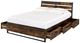 ACME Furniture Juvanth Black/Rustic Eastern King Storage Panel Bed-4
