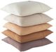 Surya Penelope Taupe 18"x18" Pillow Shell with Down Insert-2