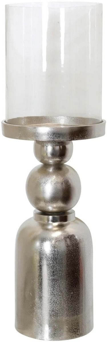 Harp & Finial® Binx Nickle Small Candle Stand-0