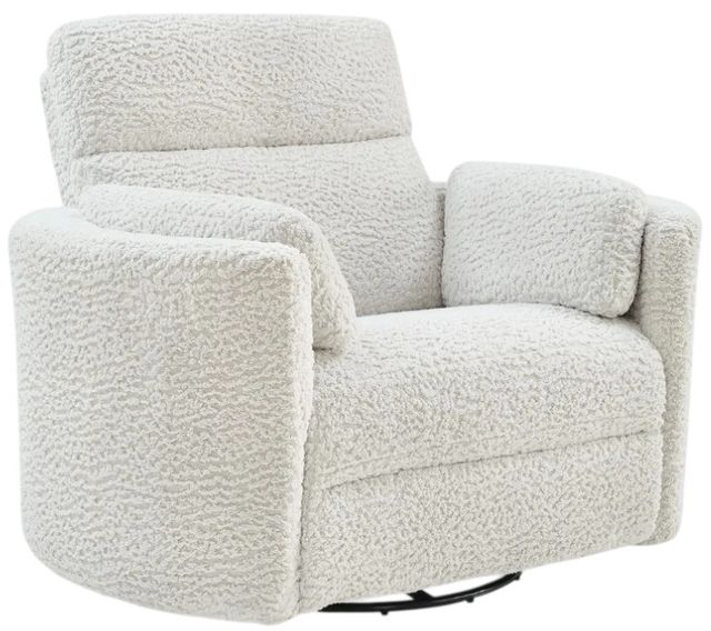 Signature Design by Ashley® Moonrae Silver Power Swivel Glider Recliner-0