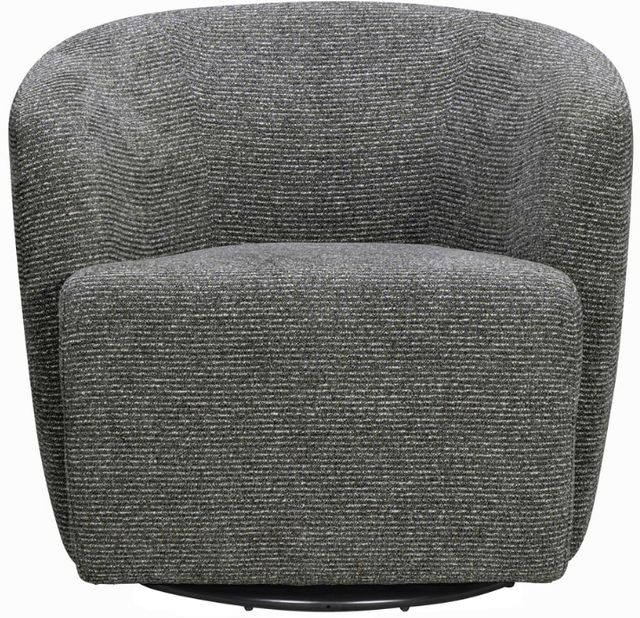 Parker House® Mingle Thatch Black Swivel Glider Accent Chair-1