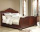 Benchcraft® Martanny Warm Brown King/California King Sleigh Headboard-0