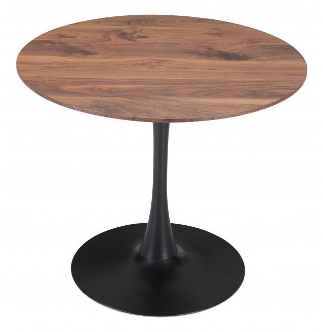 Zuo® Modern Opus Brown Dining Table with Black Base-1