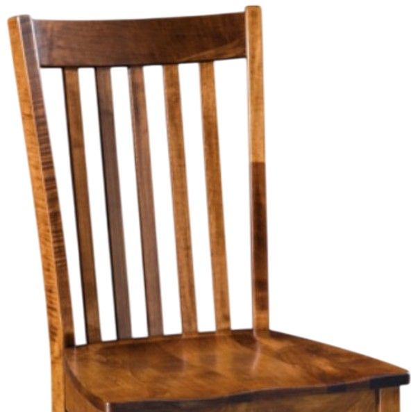 Archbold Furniture Customizable Amish Essentials Alex Cherry Side Chair-1