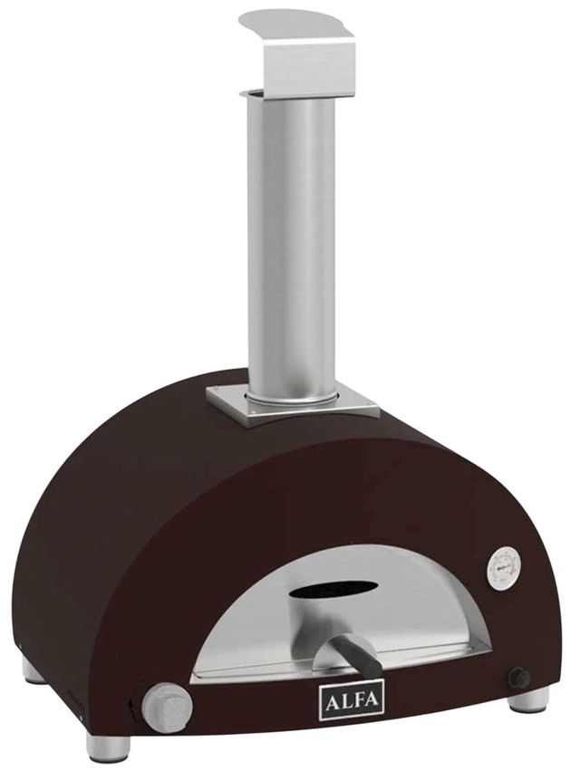 Alfa Moderno 1 Pizze 30" Copper Pizza Oven-1