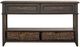 Liberty Furniture Mill Creek Peppercorn Sofa Table-2