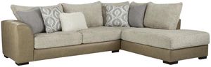 Albany Industries 2-Piece Mysa B Oatmeal Puccini Khaki Chaise Sectional Albany Industries 2-Piece Mysa B Oatmeal Puccini Khaki Chaise Sectional