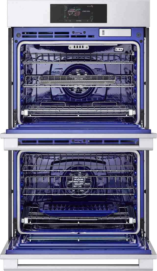 LG Studio 30" Stainless Steel Double Electric Wall Oven-2