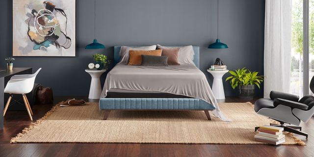 Tempur-Pedic® 5-Piece Cool Gray Rayon Split California King Sheet Set-1