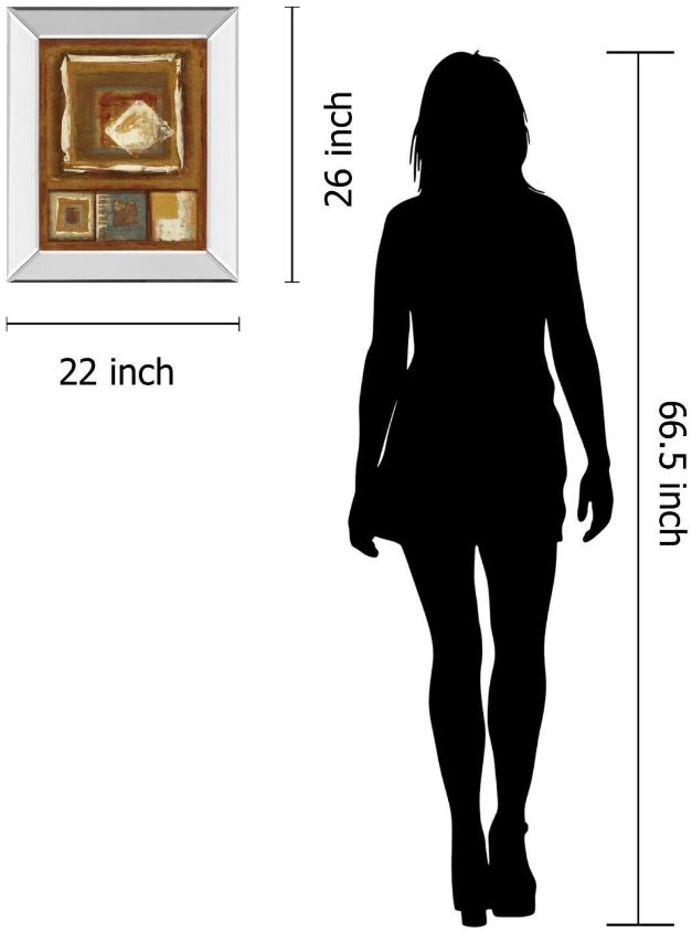 Classy Living Jenny Siekmann White Diamond 22"W Wall Art-2